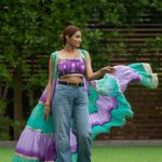 Navratri Shrug & Sleeveless Blouse